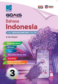 Image of Goals Bahasa Indonesia 3 SMA/MA/SMK/MAK