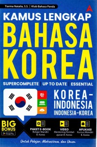 Image of Kamus Lengkap Bahasa Korea - Bahasa Indonesia
