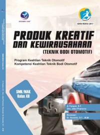 Produk Kreatif dan Kewirausahaan keahlian Teknik Body Otomotif XII